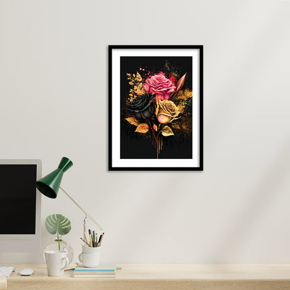 Framed Floral Masterpieces for Contemporary Wall Decor