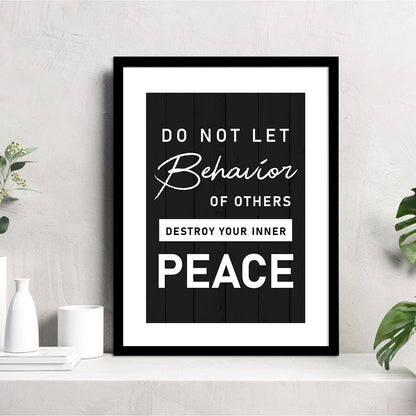 Motivational Framed Quotes for an Empowering Environment