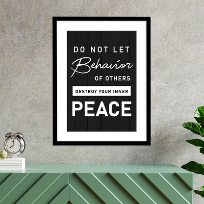 Motivational Framed Quotes for an Empowering Environment