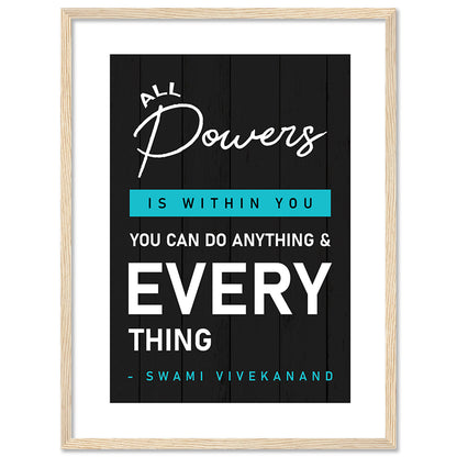 Motivational Framed Quotes for an Empowering Environment