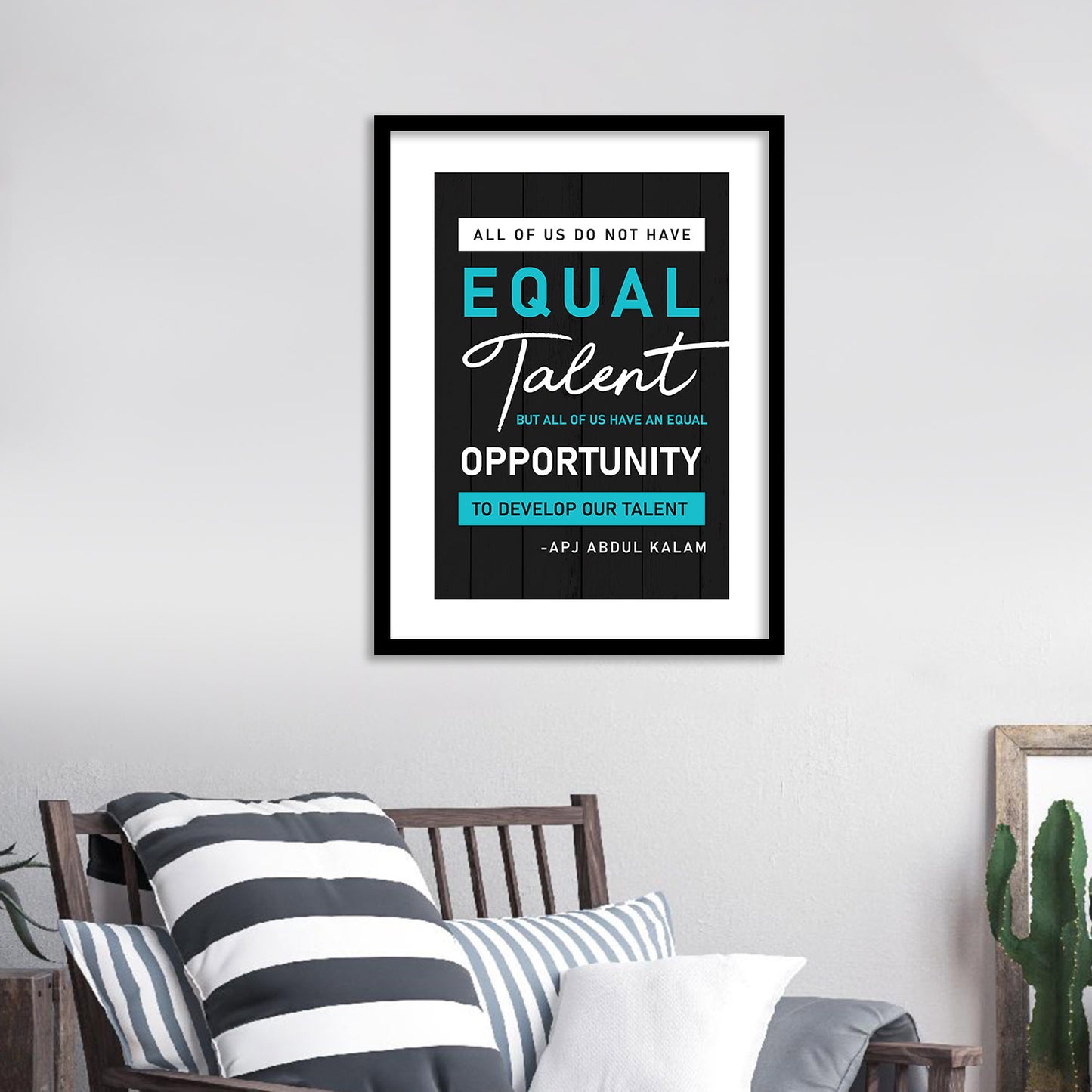 Motivational Framed Quotes for an Empowering Environment