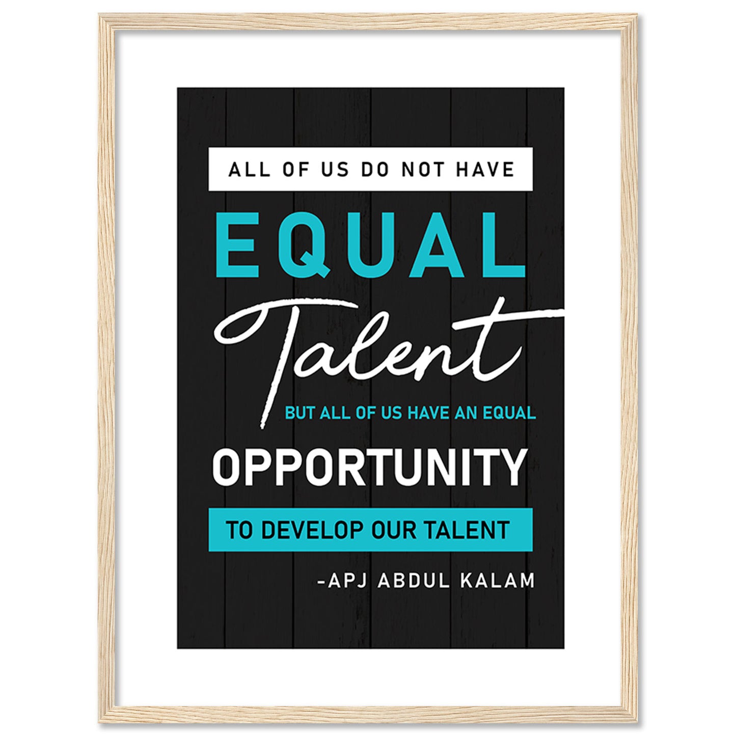 Motivational Framed Quotes for an Empowering Environment