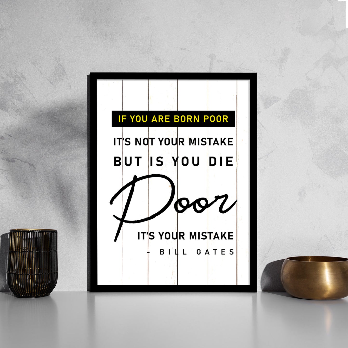 Motivational Framed Quotes for an Empowering Environment