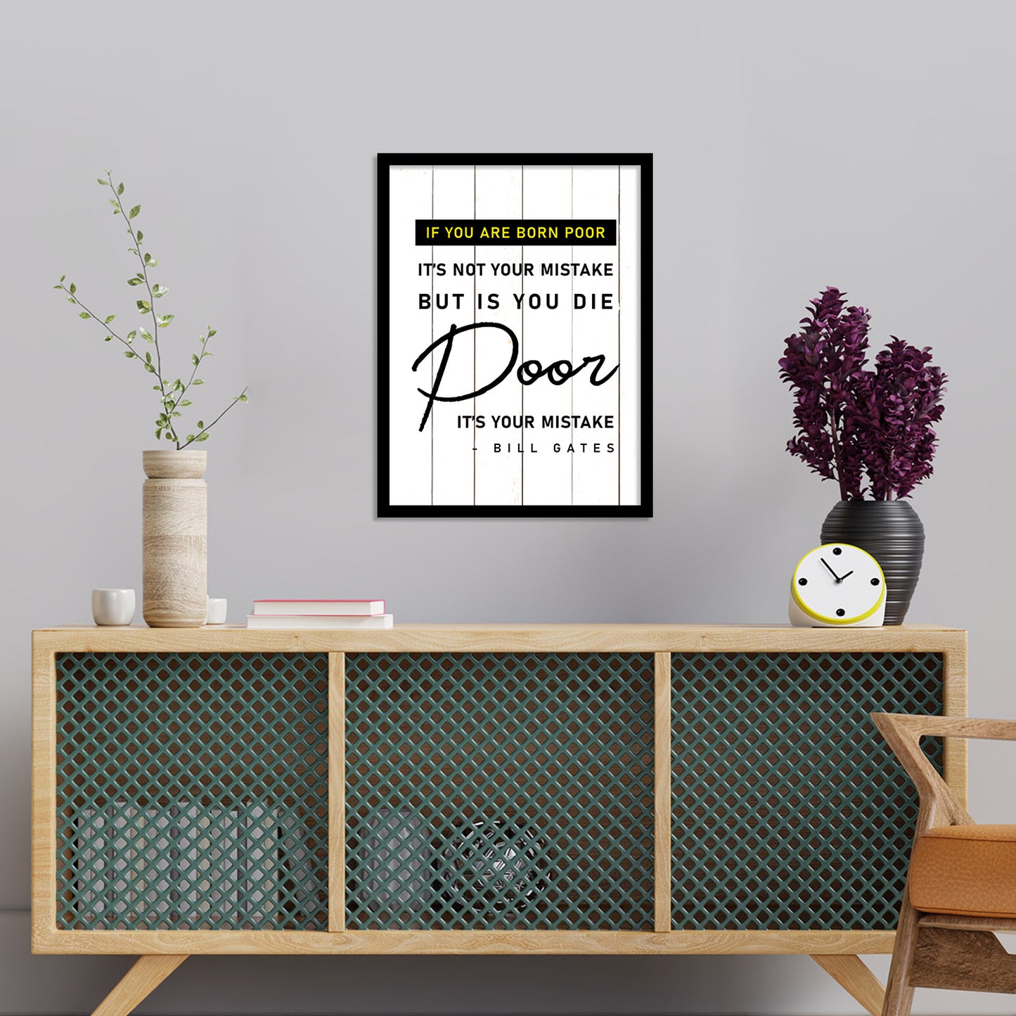 Motivational Framed Quotes for an Empowering Environment