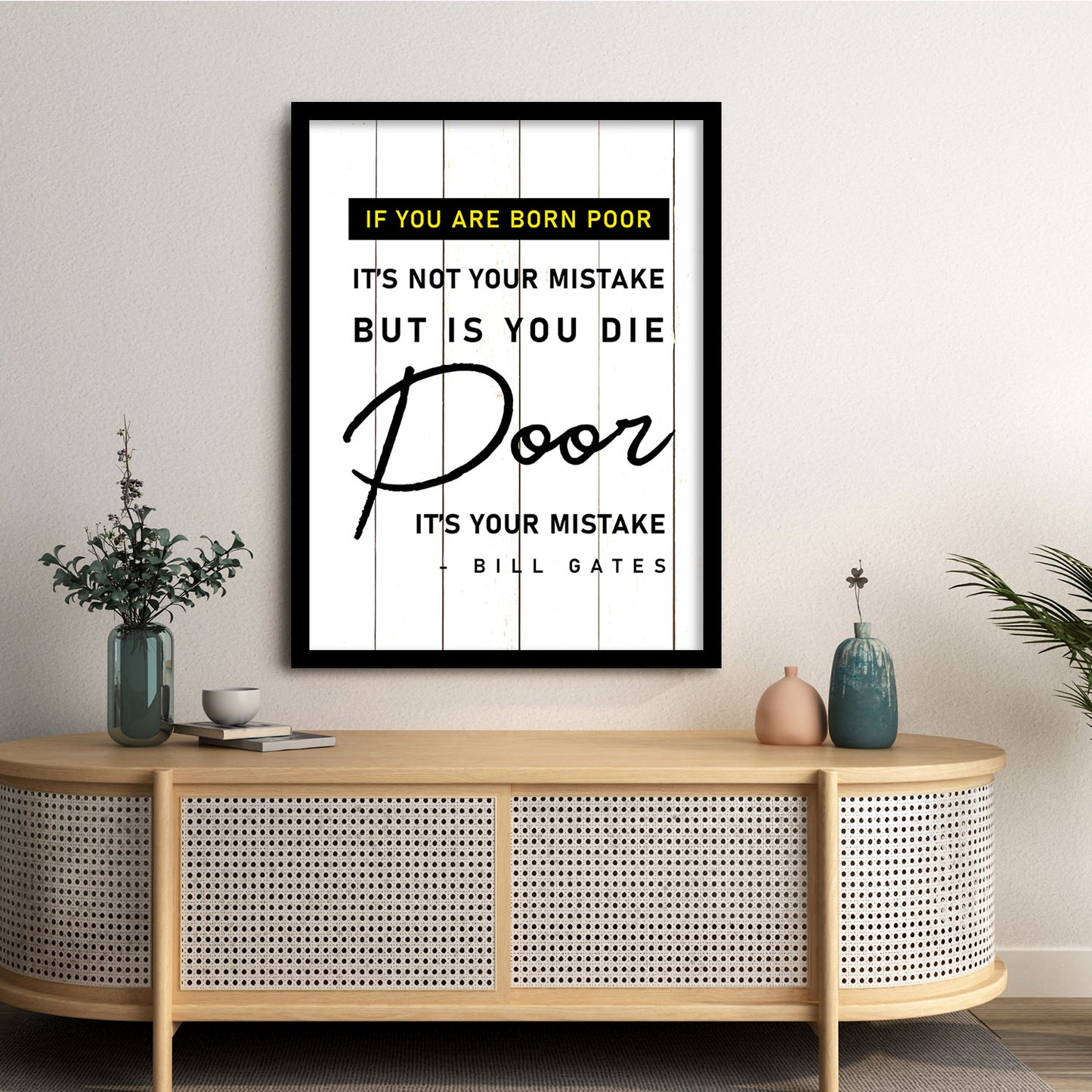 Motivational Framed Quotes for an Empowering Environment