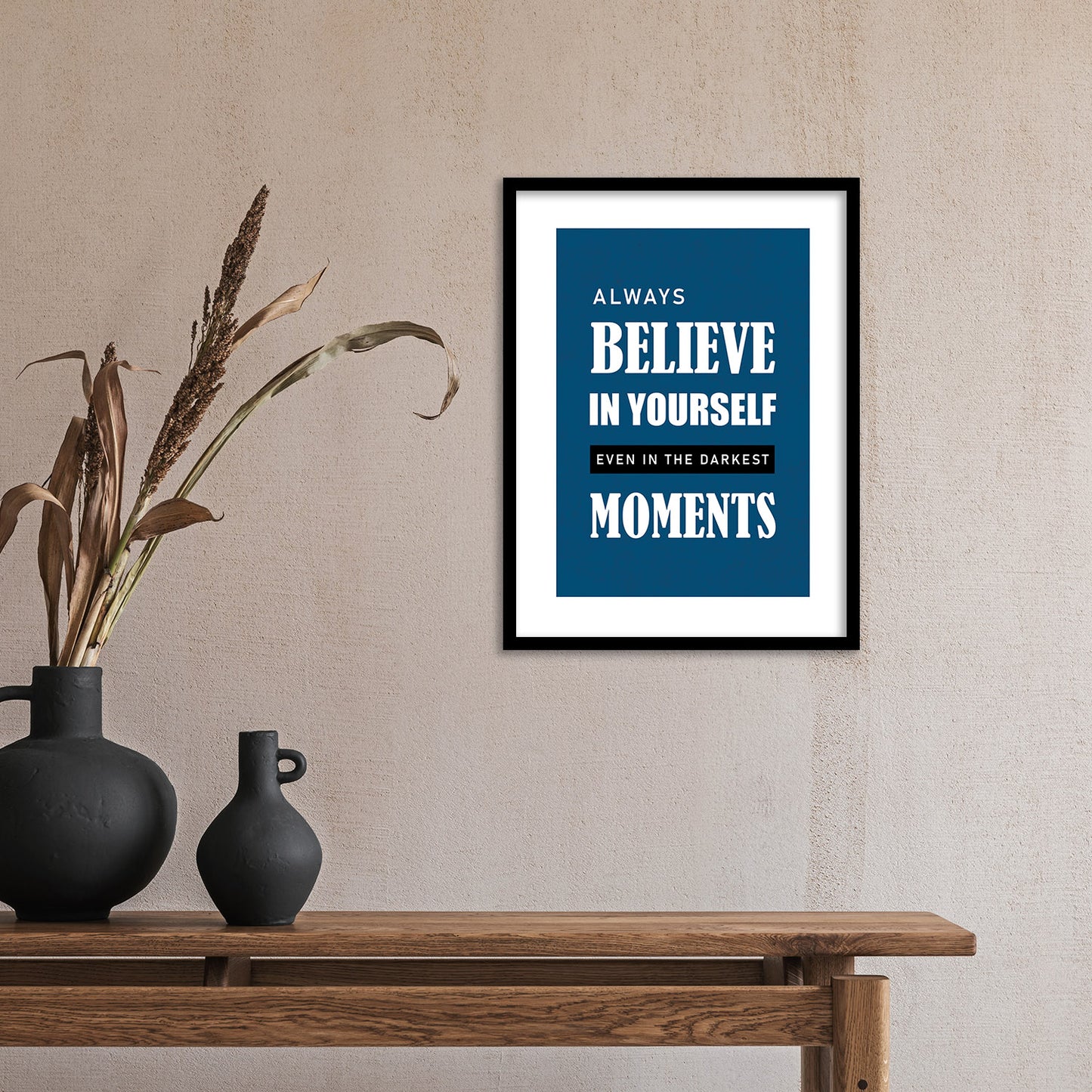 Motivational Framed Quotes for an Empowering Environment