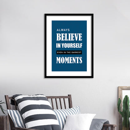 Motivational Framed Quotes for an Empowering Environment