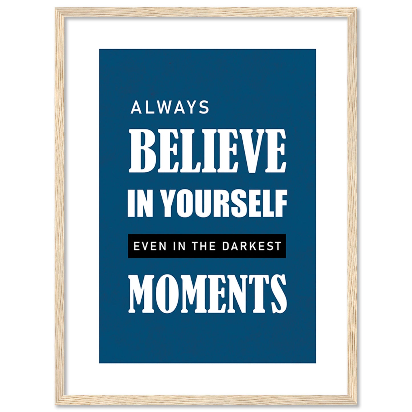 Motivational Framed Quotes for an Empowering Environment