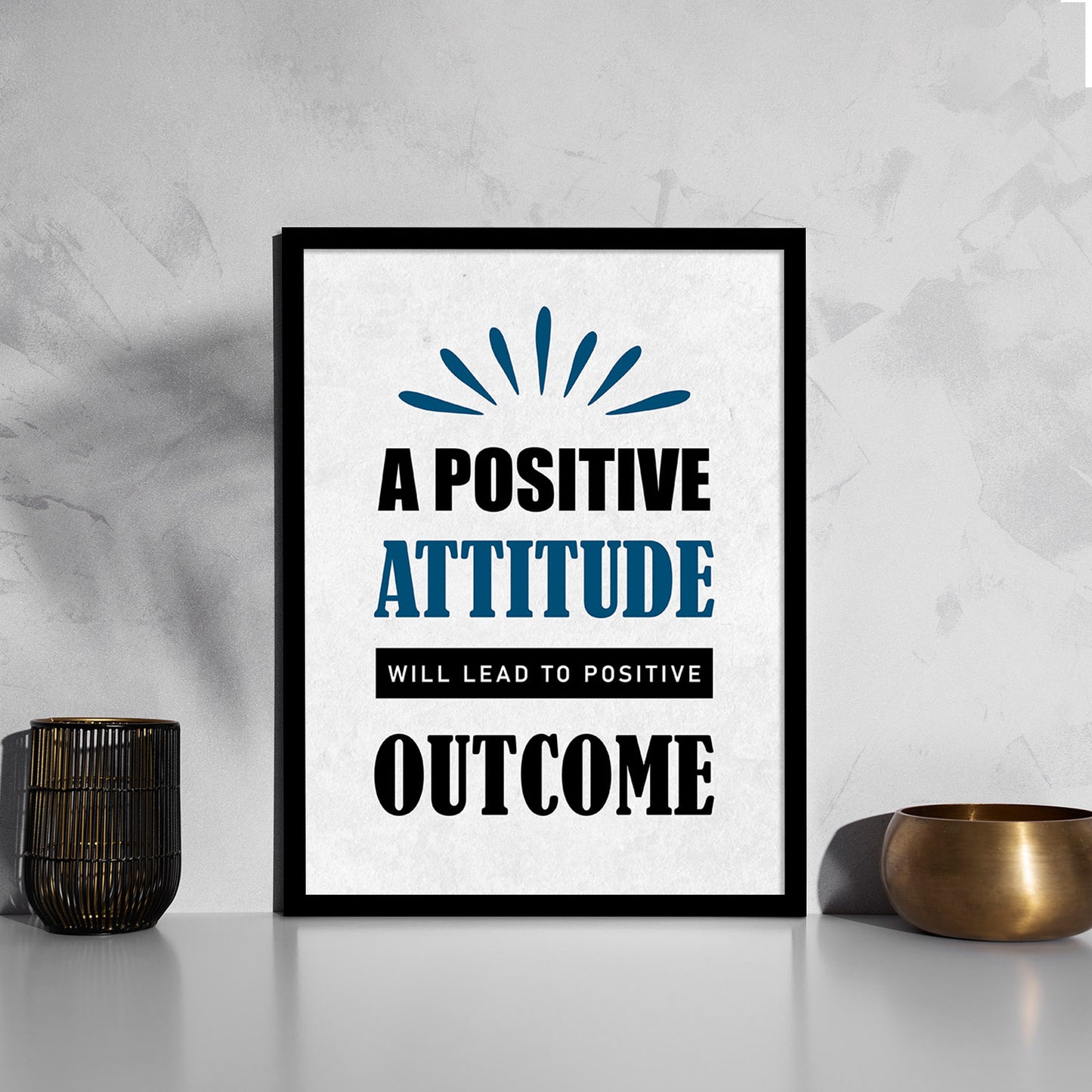 Motivational Framed Quotes for an Empowering Environment