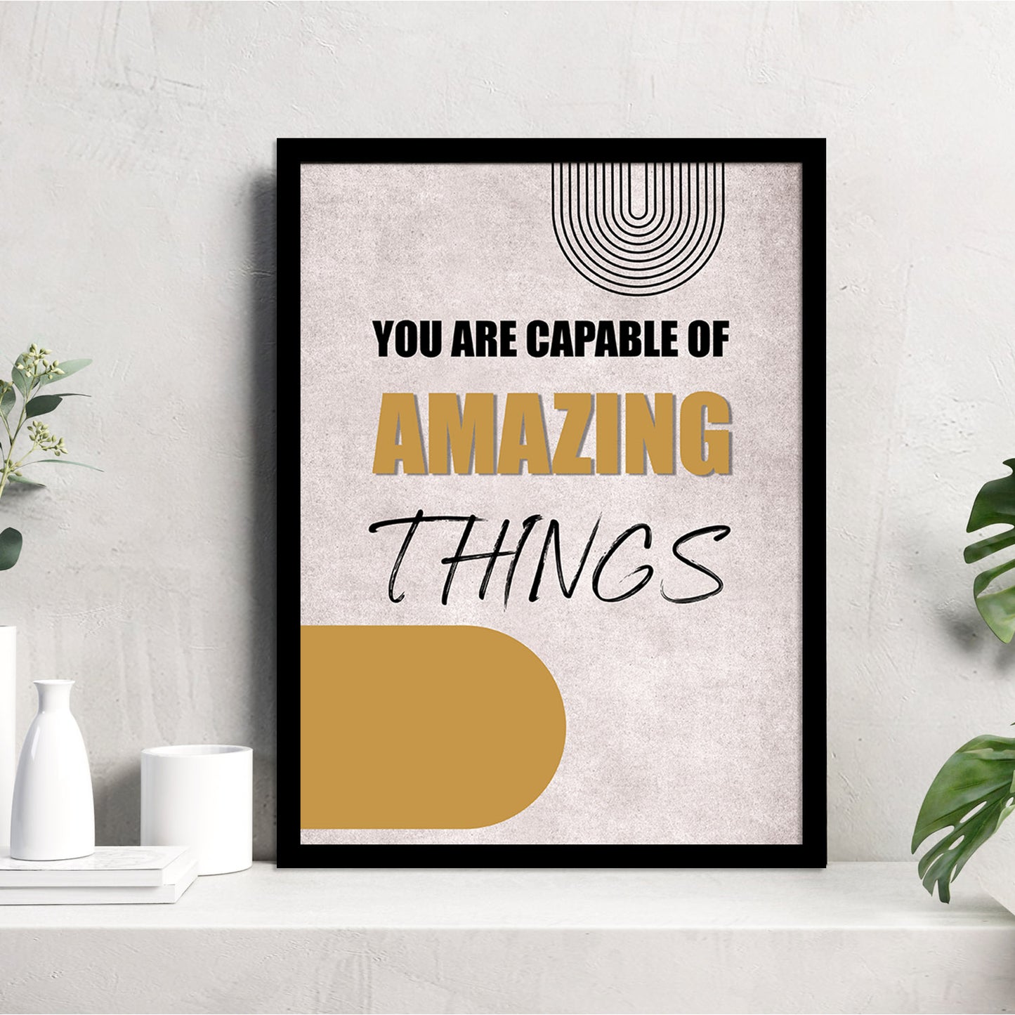 Motivational Framed Quotes for an Empowering Environment