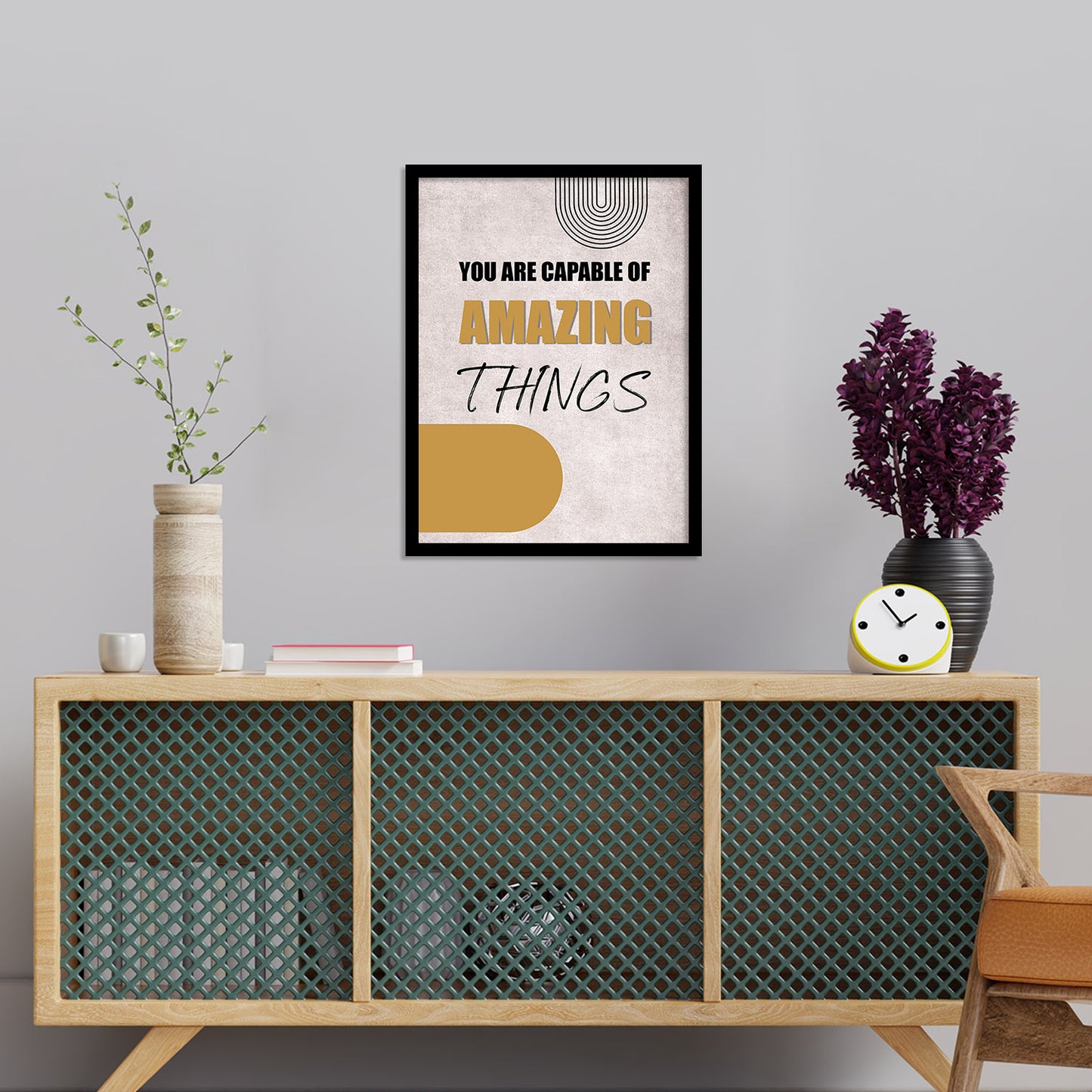 Motivational Framed Quotes for an Empowering Environment