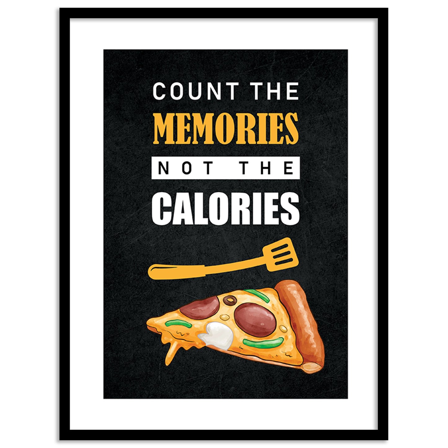 Stylish Framed Wall Posters - Perfect Accent for Restaurants & Home Kitchens