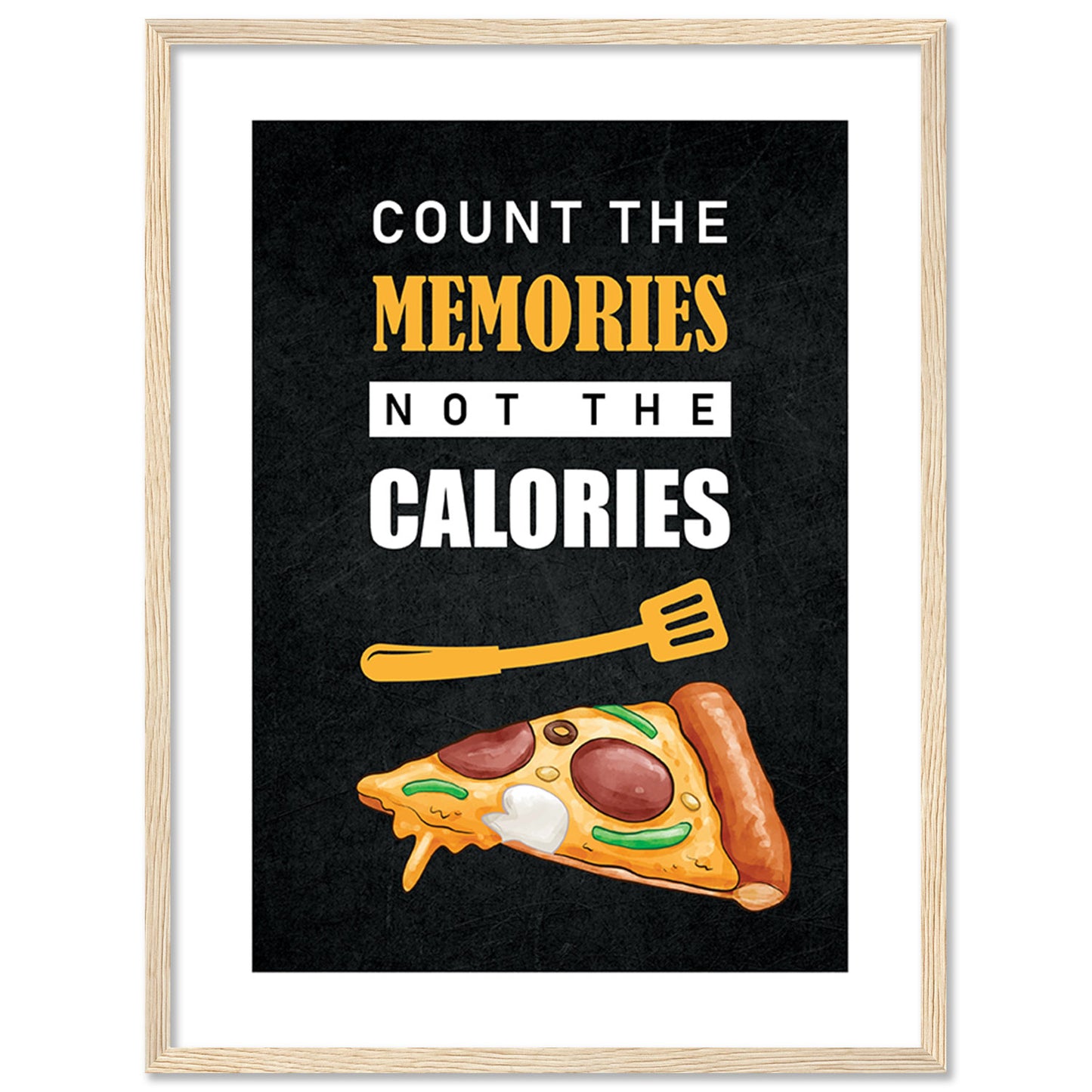 Stylish Framed Wall Posters - Perfect Accent for Restaurants & Home Kitchens