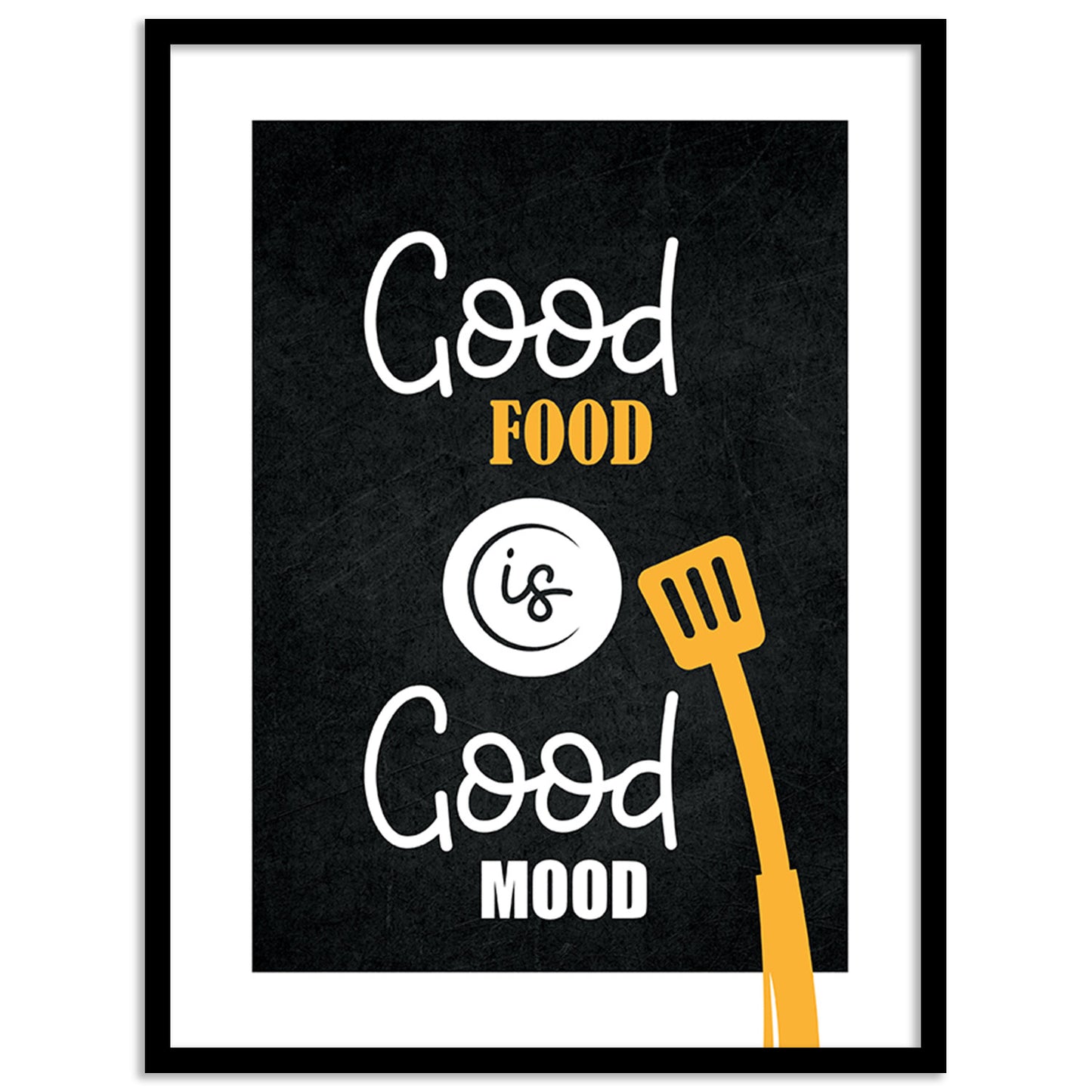 Stylish Framed Wall Posters - Perfect Accent for Restaurants & Home Kitchens