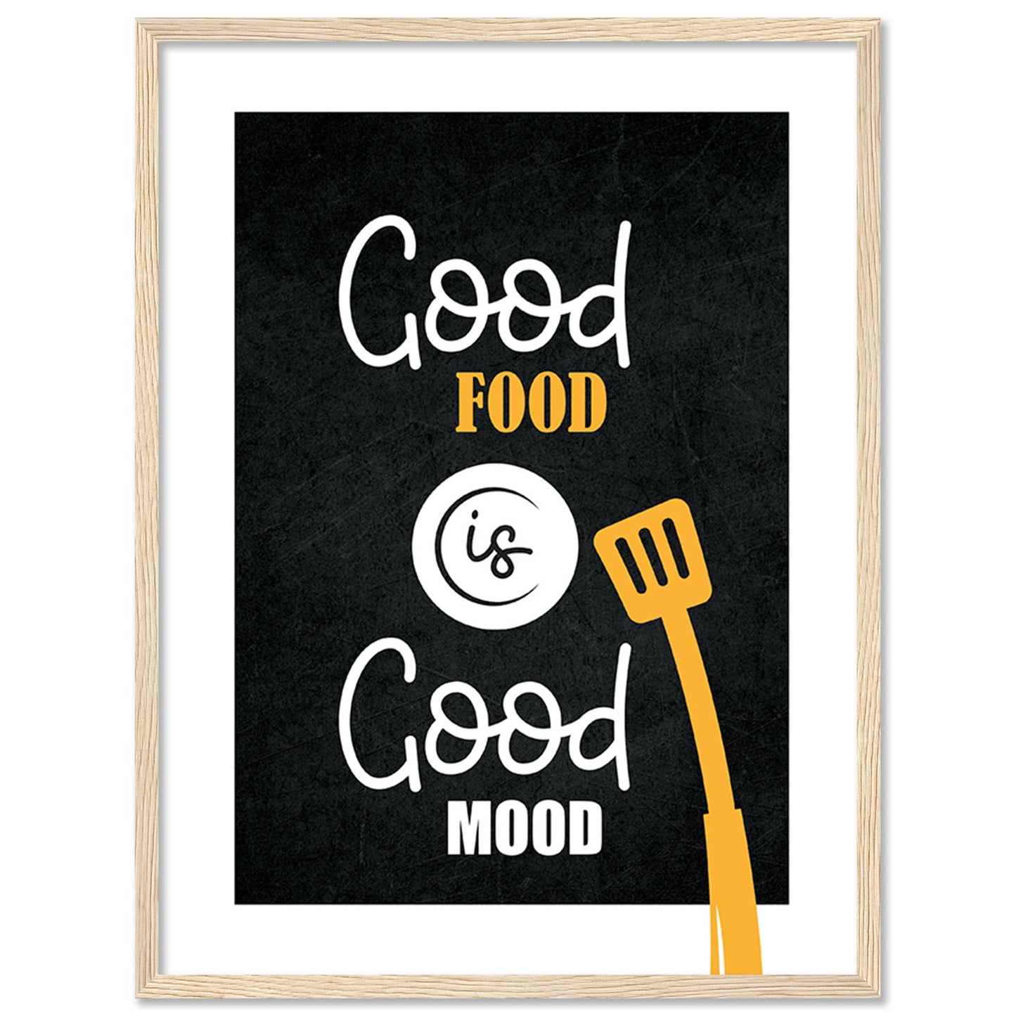 Stylish Framed Wall Posters - Perfect Accent for Restaurants & Home Kitchens