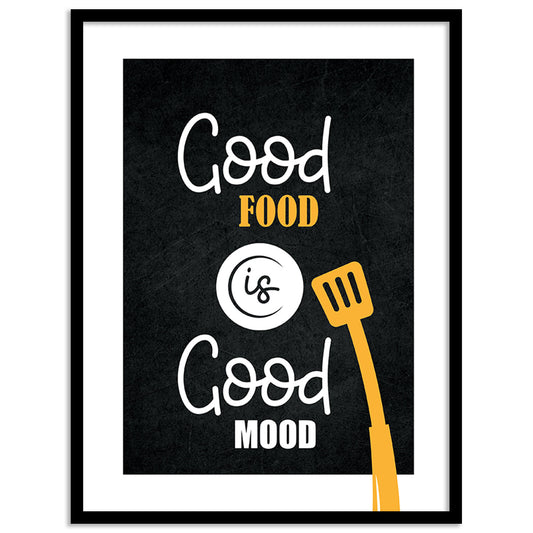 Modern & Classic Framed Kitchen Posters