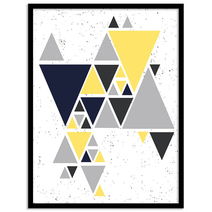 Geometric Wall paintings For Wall Decor Hanging Frames