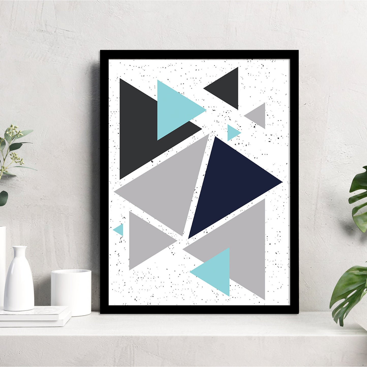 Geometric Wall paintings For Wall Decor Hanging Frames