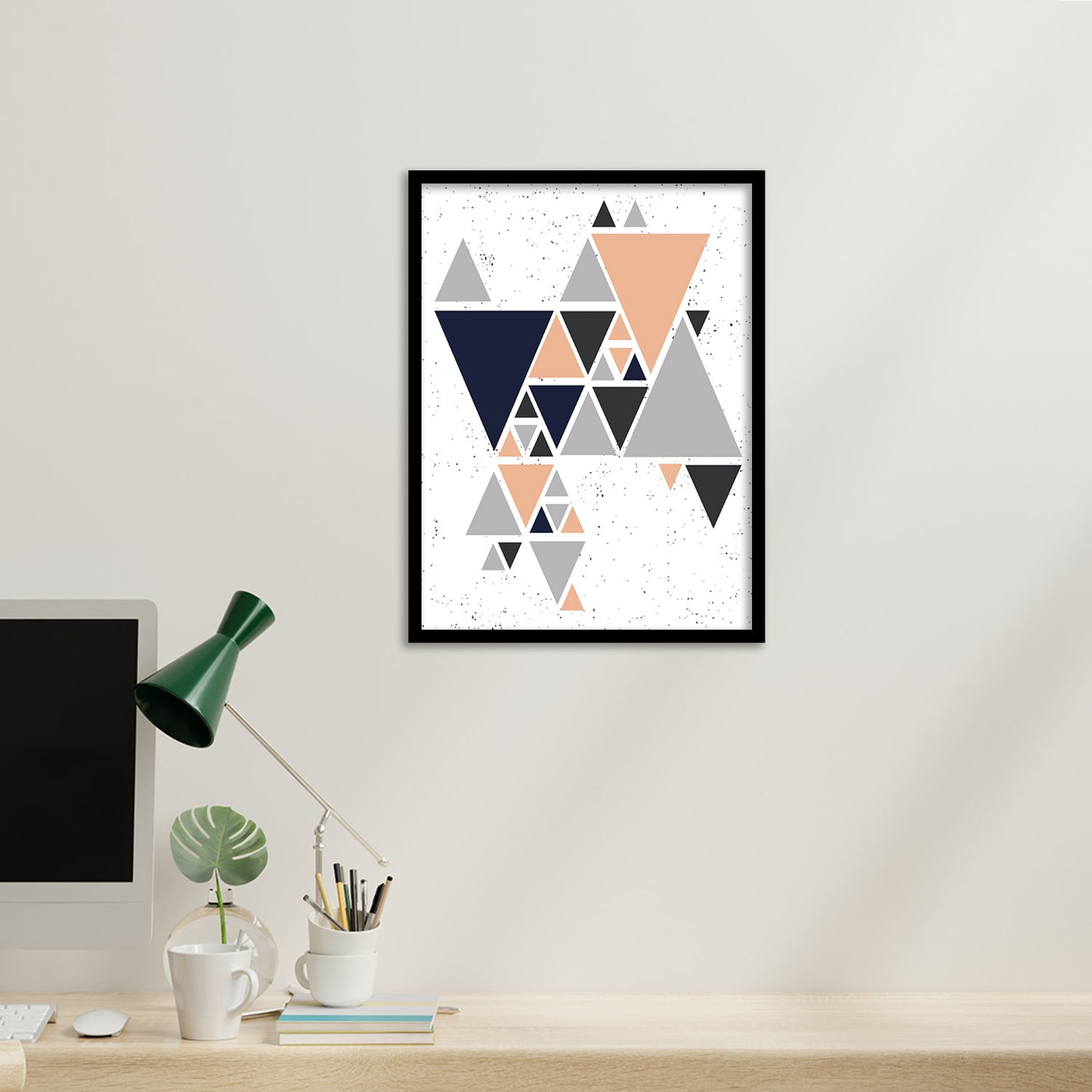 Geometric Wall paintings For Wall Decor Hanging Frames