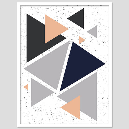 Geometric Wall paintings For Wall Decor Hanging Frames