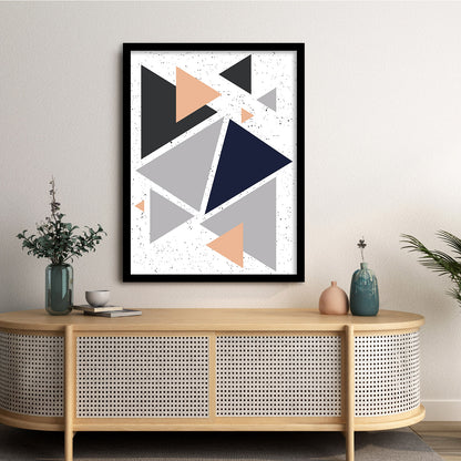 Geometric Wall paintings For Wall Decor Hanging Frames