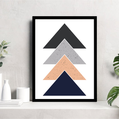 Geometric Wall paintings For Wall Decor Hanging Frames