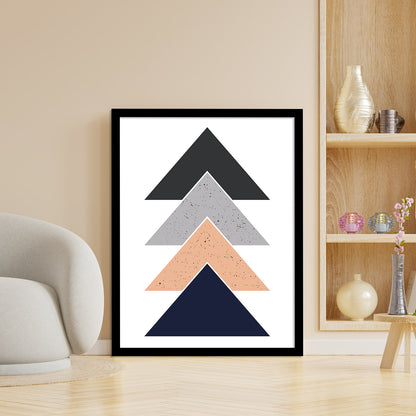 Geometric Wall paintings For Wall Decor Hanging Frames