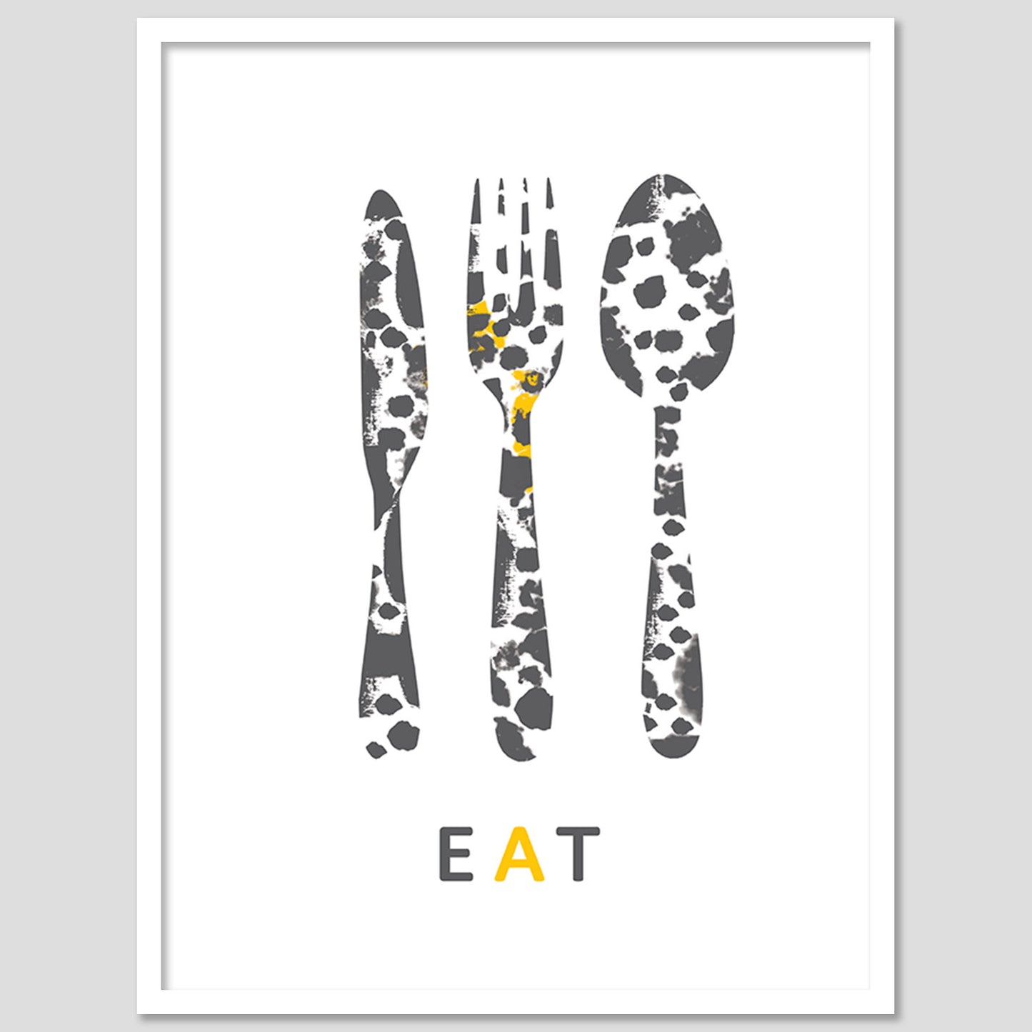 Framed Posters for Kitchen and Restaurant Wall Décor