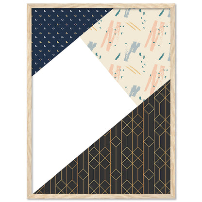 Geometric Wall paintings For Wall Decor Hanging Frames