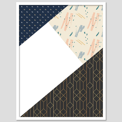 Geometric Wall paintings For Wall Decor Hanging Frames