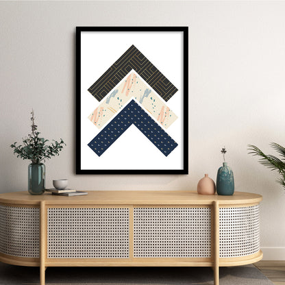 Geometric Wall paintings For Wall Decor Hanging Frames
