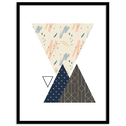 Geometric Wall paintings For Wall Decor Hanging Frames