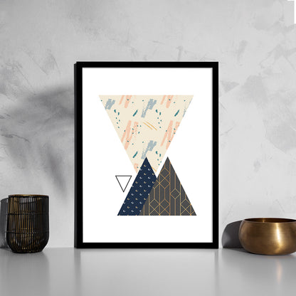 Geometric Wall paintings For Wall Decor Hanging Frames