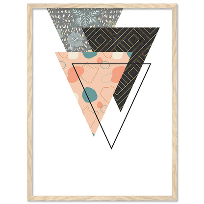 Geometric Wall paintings For Wall Decor Hanging Frames