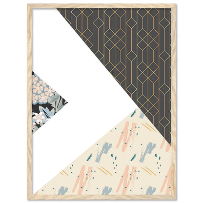 Geometric Wall paintings For Wall Decor Hanging Frames