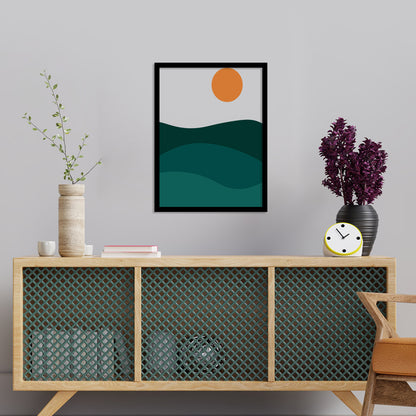 Sophisticated Minimal Art Frames for Living Room Decor