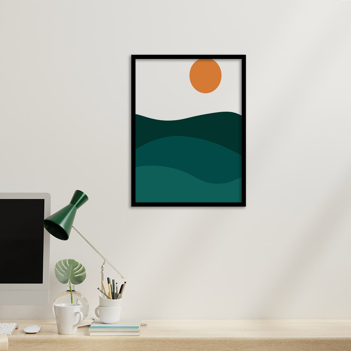 Sophisticated Minimal Art Frames for Living Room Decor