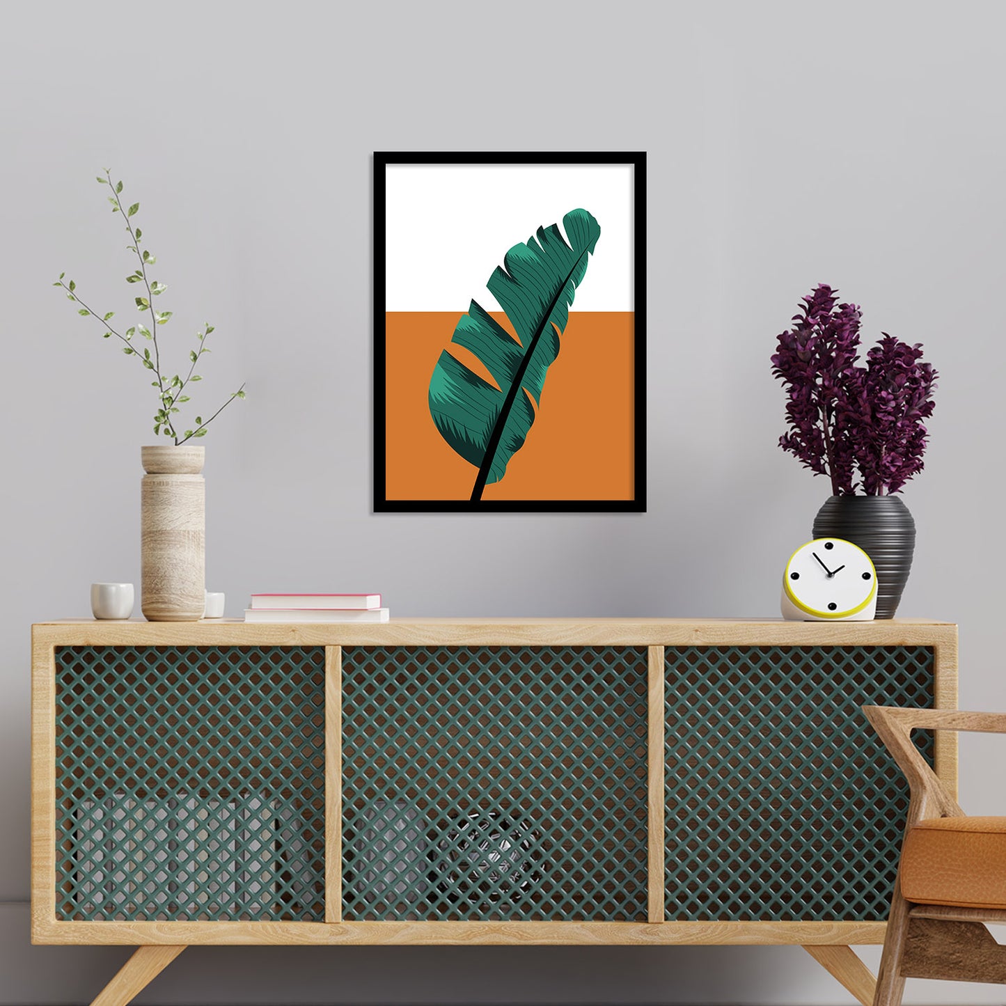 Sophisticated Minimal Art Frames for Living Room Decor