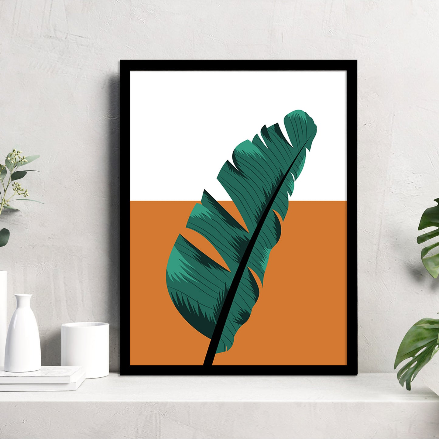 Sophisticated Minimal Art Frames for Living Room Decor