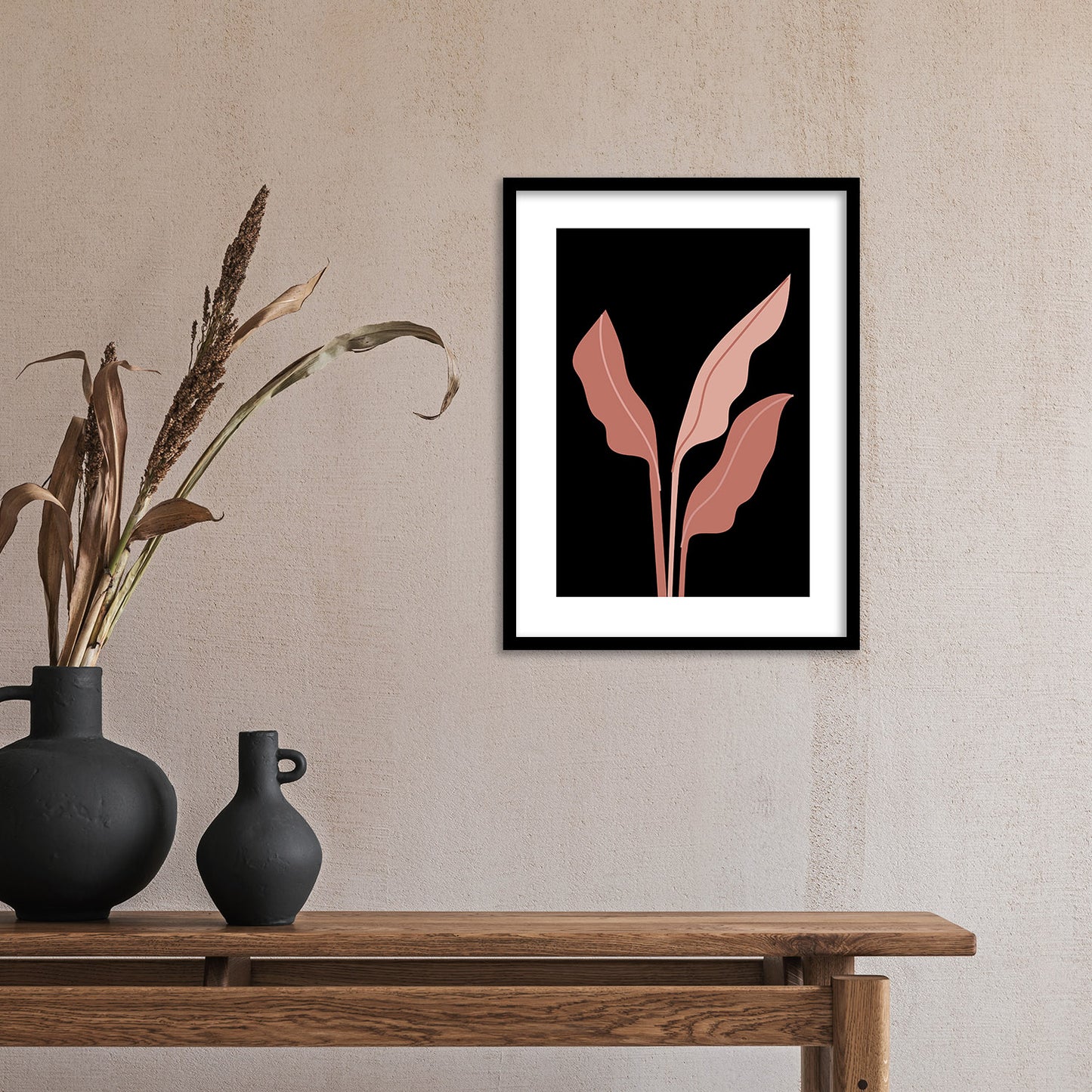 Sophisticated Minimal Art Frames for Living Room Decor