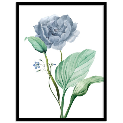 Vibrant Floral Framed Art for Home and Office Wall Decor