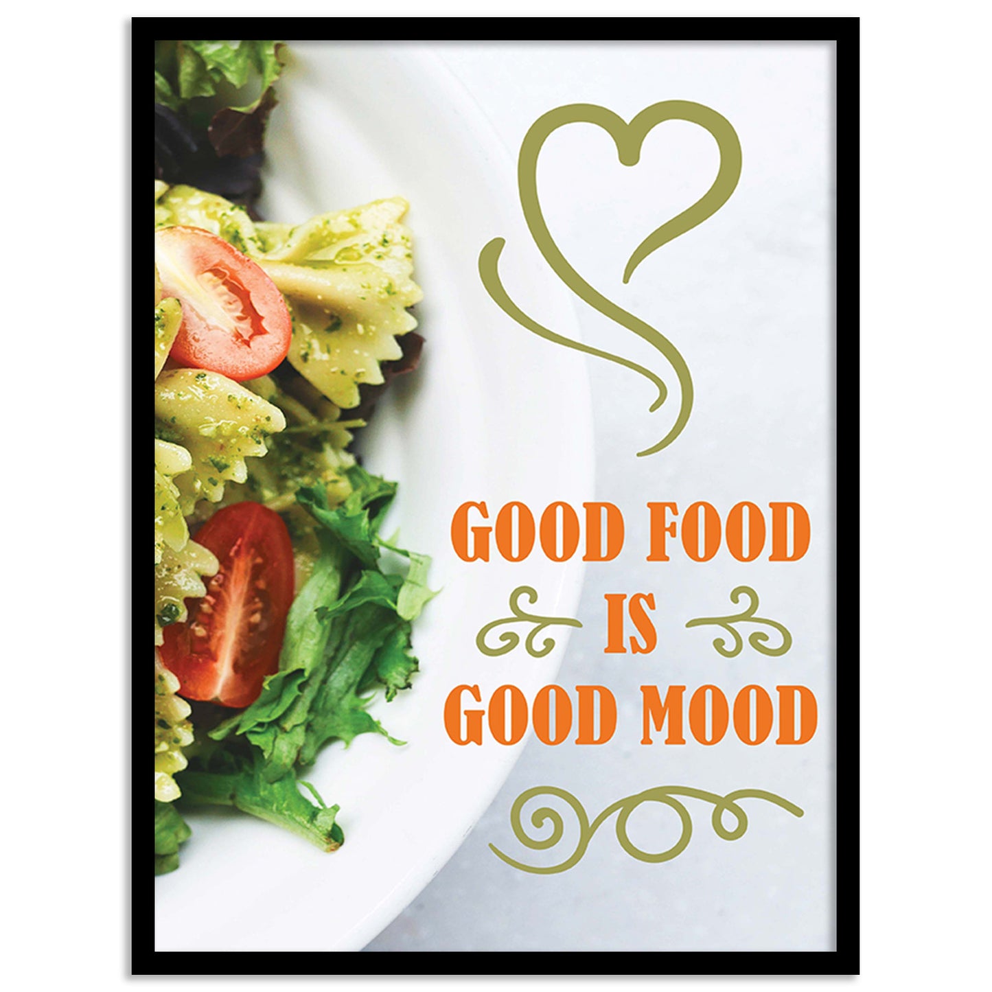 Framed Posters for Kitchen and Dining Room Elegance