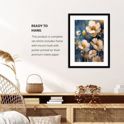 Artistic Framed Floral Posters to Revitalize Your Space