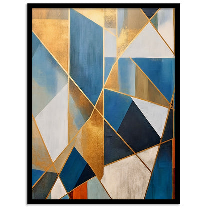 Geometric Wall paintings For Wall Decor Hanging Frames