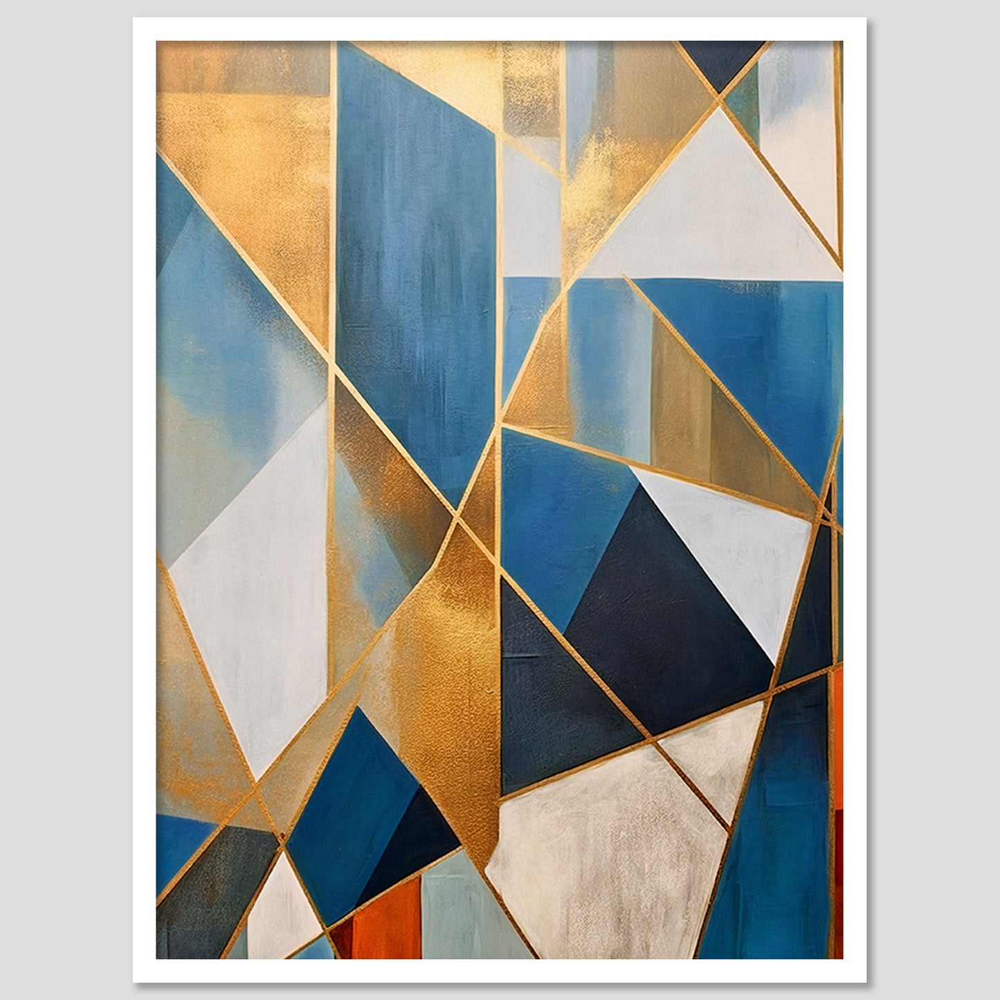 Geometric Wall paintings For Wall Decor Hanging Frames