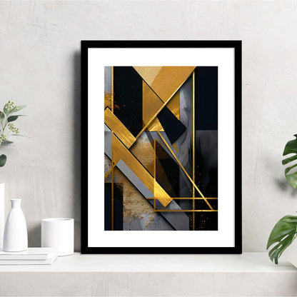 Geometric Wall paintings For Wall Decor Hanging Frames