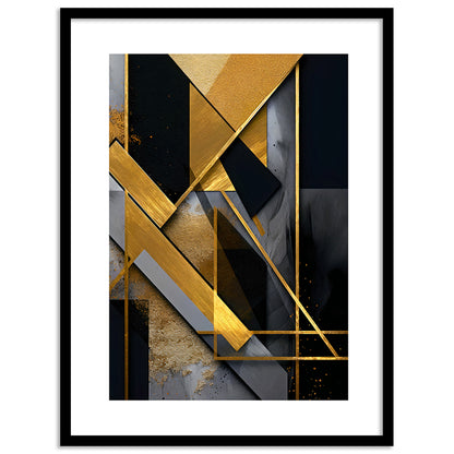 Geometric Wall paintings For Wall Decor Hanging Frames