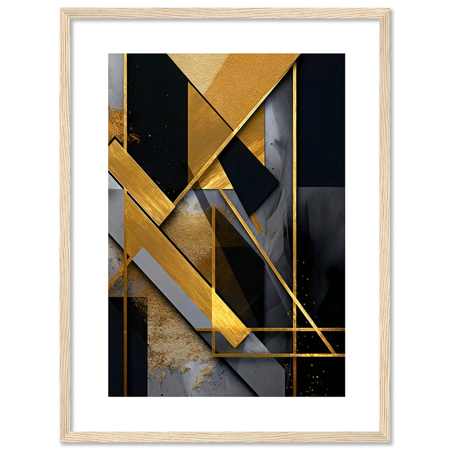 Geometric Wall paintings For Wall Decor Hanging Frames