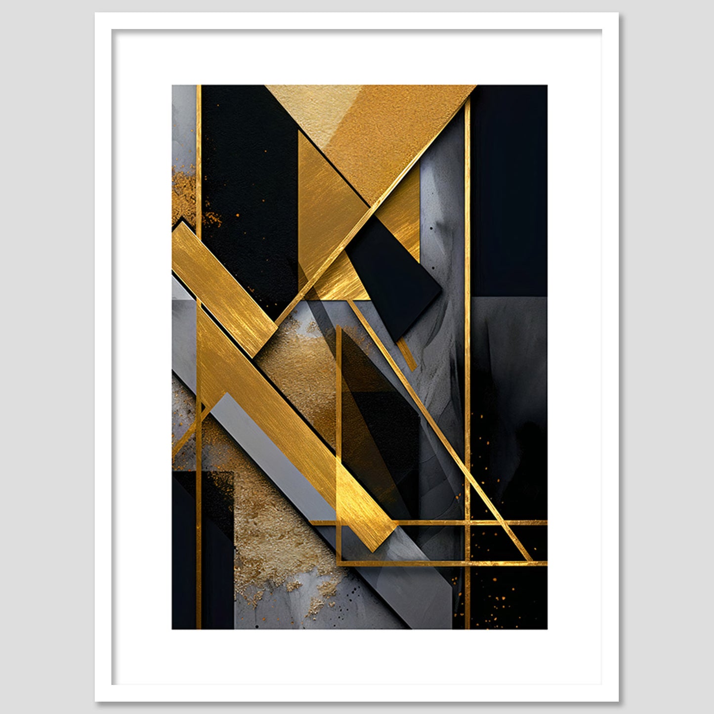 Geometric Wall paintings For Wall Decor Hanging Frames