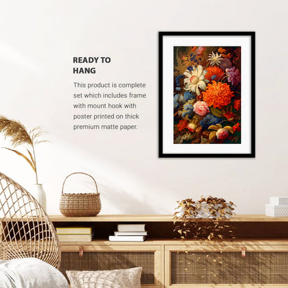 Artistic Framed Floral Posters to Revitalize Your Space